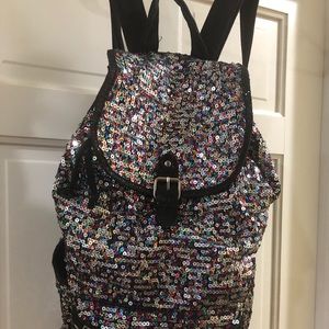Justice Sequin Rucksack
